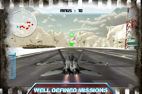 F15 Pilot Flight Simulator - Take off your F15 Jet Plane, completing well defined missions in an air simulation screenshot 3