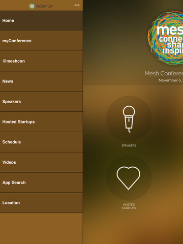 mesh conferences for iPad screenshot 3