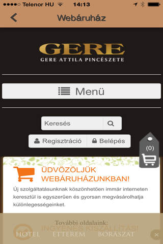 Crocus Gere Bor Hotel Villány screenshot 3