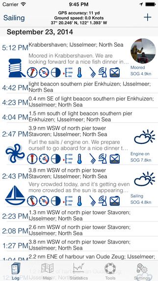 【免費生產應用App】Ship's Log Book for Sailors - A nautical Logbook for Sail Boats and Motor Boats' captain-APP點子