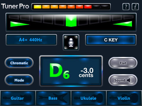 【免費音樂App】C Tuner Lite - The accurate and easy-to-use tuner for guitar, bass, ukulele, violin and pipe-APP點子