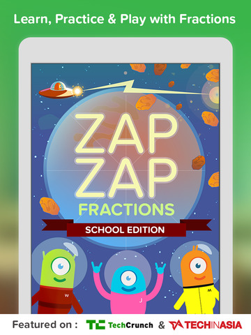 Zap Zap Fractions: School Edition