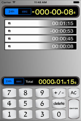 Calculator time screenshot 2
