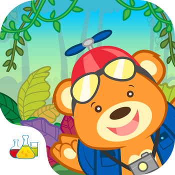 Nano Bear Rainforest Animals 教育 App LOGO-APP開箱王