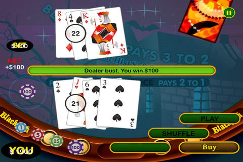 21 Wicked Rich Witches in Wonderland Casino Games Free screenshot 2