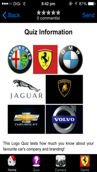 Logo Car Quiz