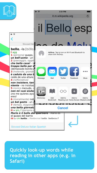 免費下載書籍APP|Italian <-> Spanish Slovoed Deluxe talking dictionary app開箱文|APP開箱王