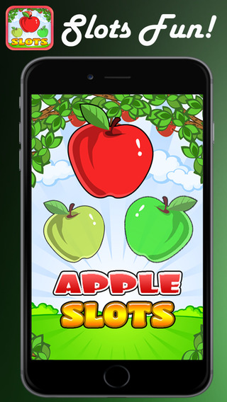 【免費遊戲App】Apple Slots - Spin the Wheel to Win the Prize-APP點子