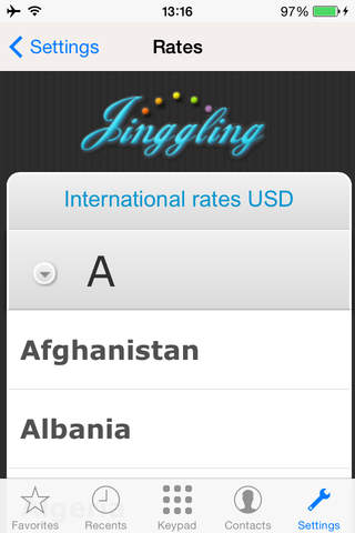 Cheap International Calls and Cheap International Roaming app screenshot 2