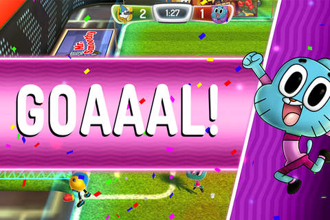 CN Superstar Soccer – Cartoon Network Characters in Multiplayer Sports Action Game screenshot 2