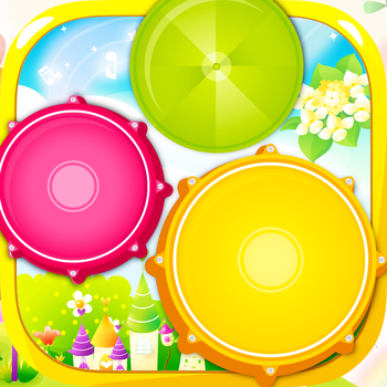 Baby Drums Kit - Baby Music Game For Boys And Girls With Sing-Along Nursery Rhymes 娛樂 App LOGO-APP開箱王