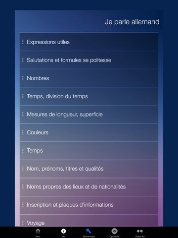 【免費書籍App】Je Parle ALLEMAND - Traduction cours pour débutants - audio dictionnaire français - allemand-APP點子