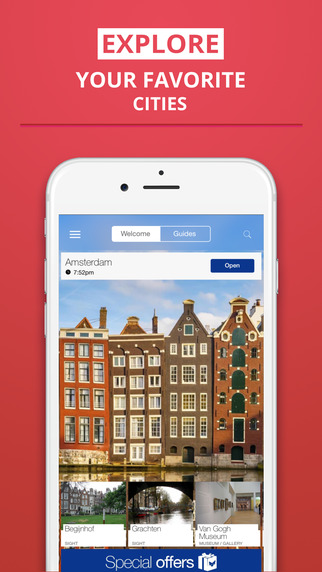 【免費旅遊App】Amsterdam - your travel guide with offline maps from tripwolf (guide for sights, restaurants and hotels)-APP點子