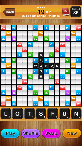 【免費遊戲App】Words Alone Lite - a Solitaire Word Game-APP點子