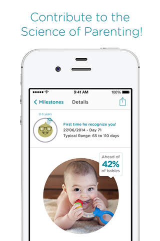 DataParenting - Baby Milestones Record & Predict + Parenting Tips screenshot 4