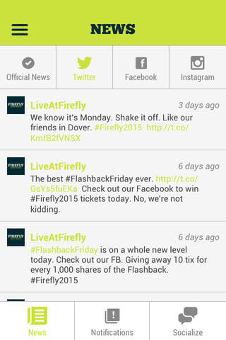 Firefly Music Festival screenshot 4