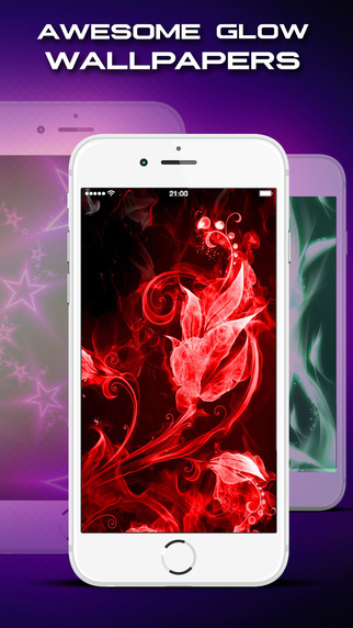 Awesome Glow Wallpapers HD Custom Made Backgrounds for Home Screen Lock Screen