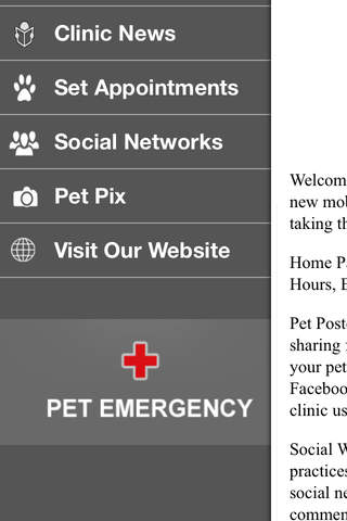 CFVH: CFVH is a small animal clinic in North Dartmouth, MA servicing the southcoast area. screenshot 2