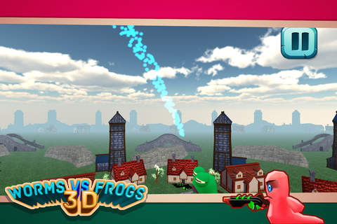 Worms VS Frogs 3D screenshot 4
