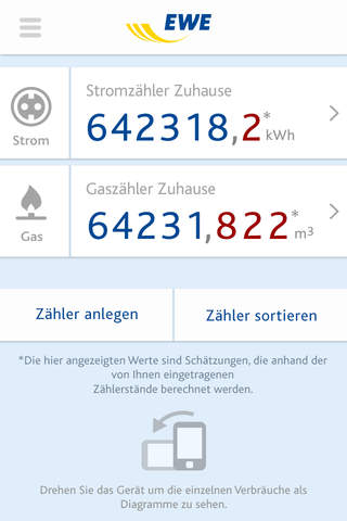 EWE Energiemanager 3.0 screenshot 2