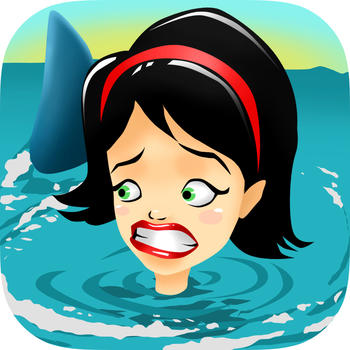 Beach Bikini Girls: Jump and Escape the Shark LOGO-APP點子