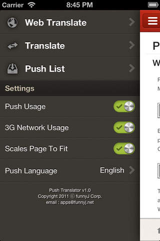 Push Translator - Translate Text in any App screenshot 3