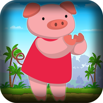 Super Pig Acrobat Jumping Rush - Piggy Food Collecting Game LX LOGO-APP點子