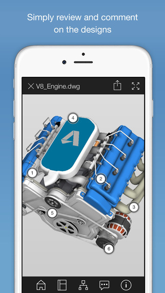 【免費生產應用App】A360 - Review and Markup 2D & 3D CAD models-APP點子