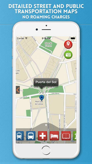 【免費旅遊App】Madrid Travel Guide with Offline City Street Maps-APP點子