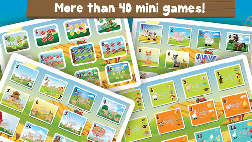 【免費遊戲App】Milo's Free Mini Games for Tots - Barn and Farm Animals Cartoon-APP點子