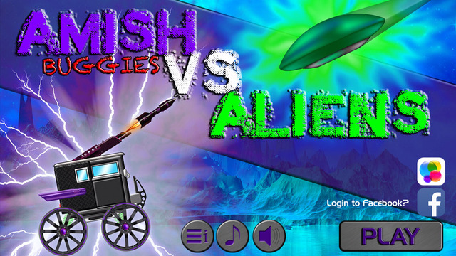 Amish Buggies vs Aliens - Extreme Offroad Fun with UFOs