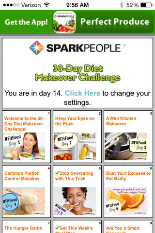 30-Day Diet Makeover Challenge screenshot 2