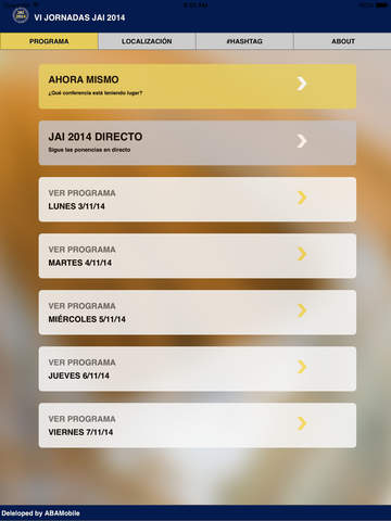 【免費商業App】VI Jornadas JAI 2014-APP點子