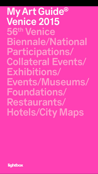 My Art Guide Venice Art Biennale 2015 PRO