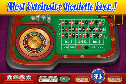 A VIP Roulette FREE - Vegas Classic Edition screenshot 2