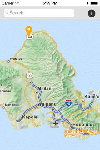 Honolulu Tourist Map screenshot 4