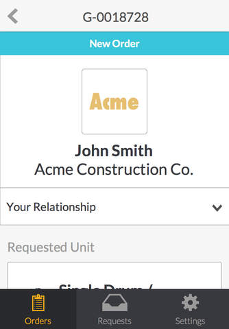 Getable for Suppliers - Construction equipment rentals screenshot 2