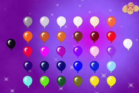 Colors Run Preschool Learning Experience Balloons Game screenshot 2
