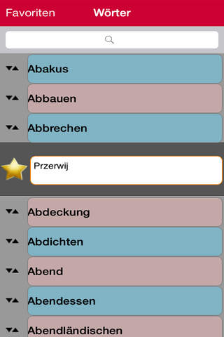 Polnisch-Deutsch Wörterbuch screenshot 2
