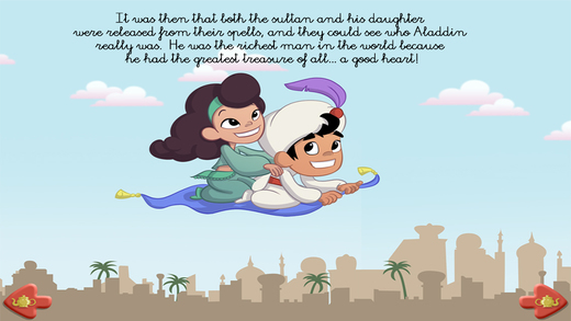 Aladdin and the wonderful lamp - Free book for kids