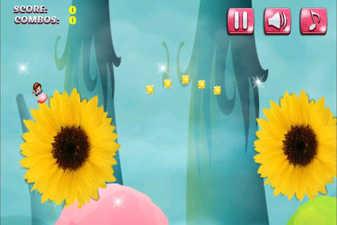 A Cute Fairy Princess Jump - Magical Bounce Story screenshot 2