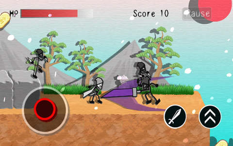 Ninja Fight Run - StickMan Combat Surfers screenshot 4