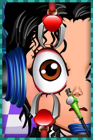 My Crazy Celebrity Eye Doctor Fun. A Little Virtual Makeover Office & Hollywood Salon screenshot 3