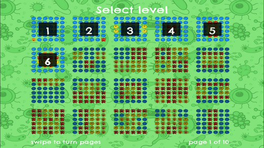 【免費遊戲App】Virus Hunter - FREE - Slide Rows And Match Virus Types Super Puzzle Game-APP點子