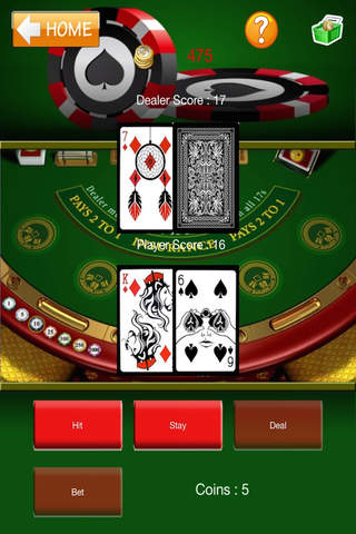 21 Classic Vegas Blackjack - Classic Casino Machine FREE on Christmas screenshot 4