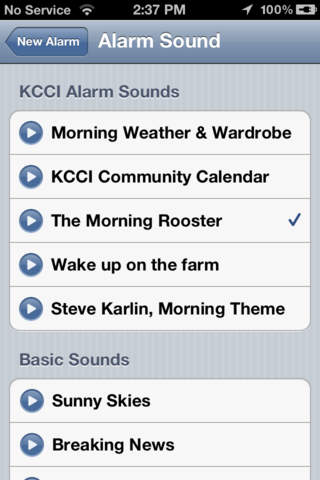 Alarm Clock KCCI 8 News - Des Moines, Iowa screenshot 4