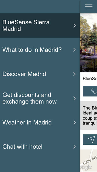 【免費旅遊App】BlueSense Hotel Sierra Madrid-APP點子