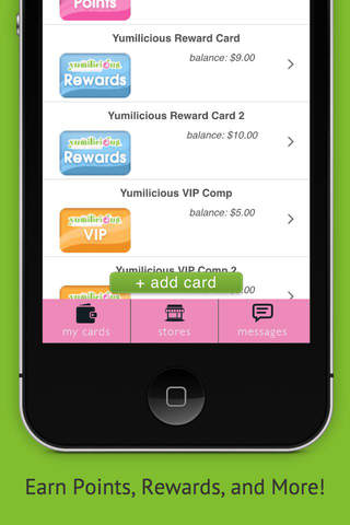 Yumilicious Frozen Yogurt Mobile Application screenshot 3