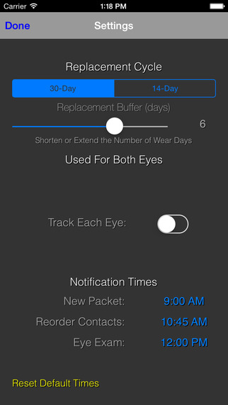 【免費健康App】Lens Tracker Pro-APP點子