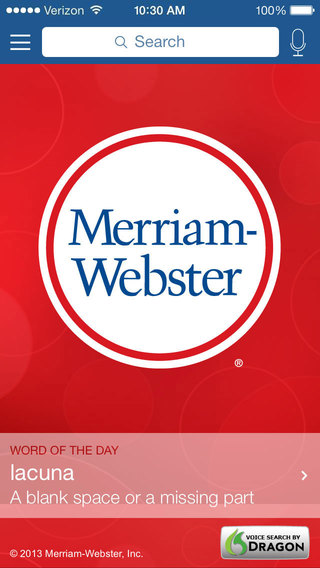 【免費書籍App】Merriam-Webster Dictionary-APP點子